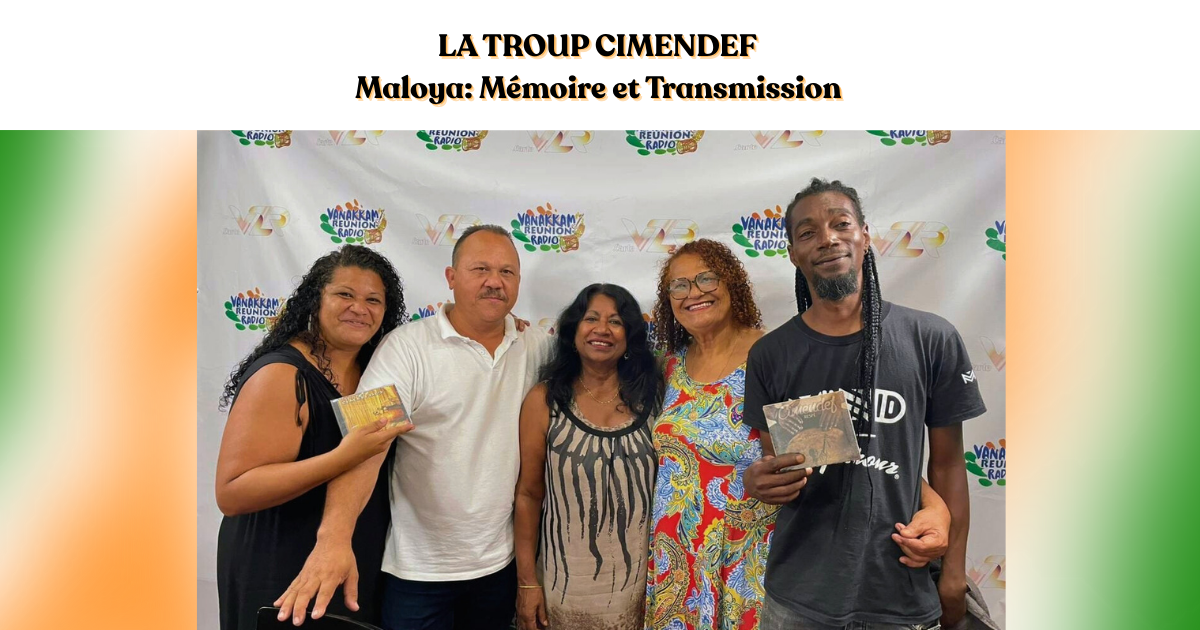 Dans l’héritage de Serge Sinamalé, Cimendef poursuit la transmission du maloya